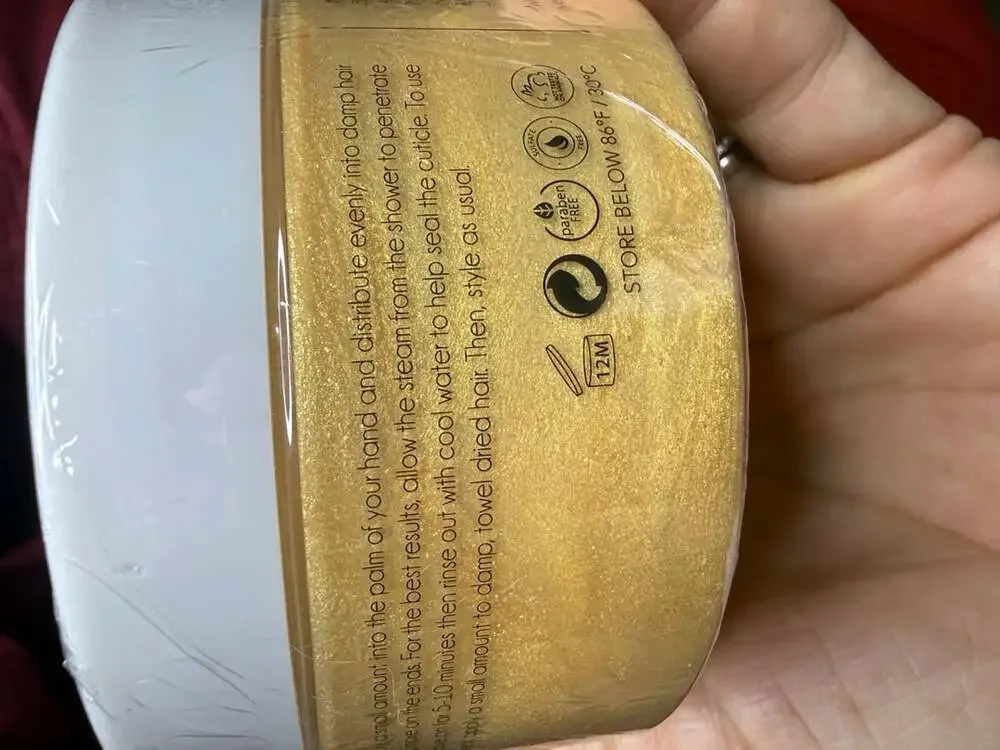 Def Chic Stardust Gold Hair Mask 6.7oz